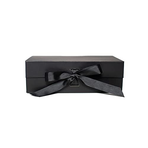 9 x 5 x 3 in. black gift box | 5 pack of black boxes | gift boxes with lids | bridesmaid proposal box | black box | gift boxes for presents | large gift box | bridesmaid box | small box
